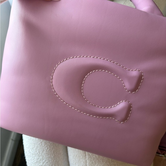 Coach Pink Pillow Tote Excellent condition NWOT - Picture 6 of 10